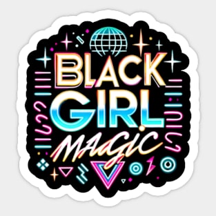 Black Girl Magic Sticker